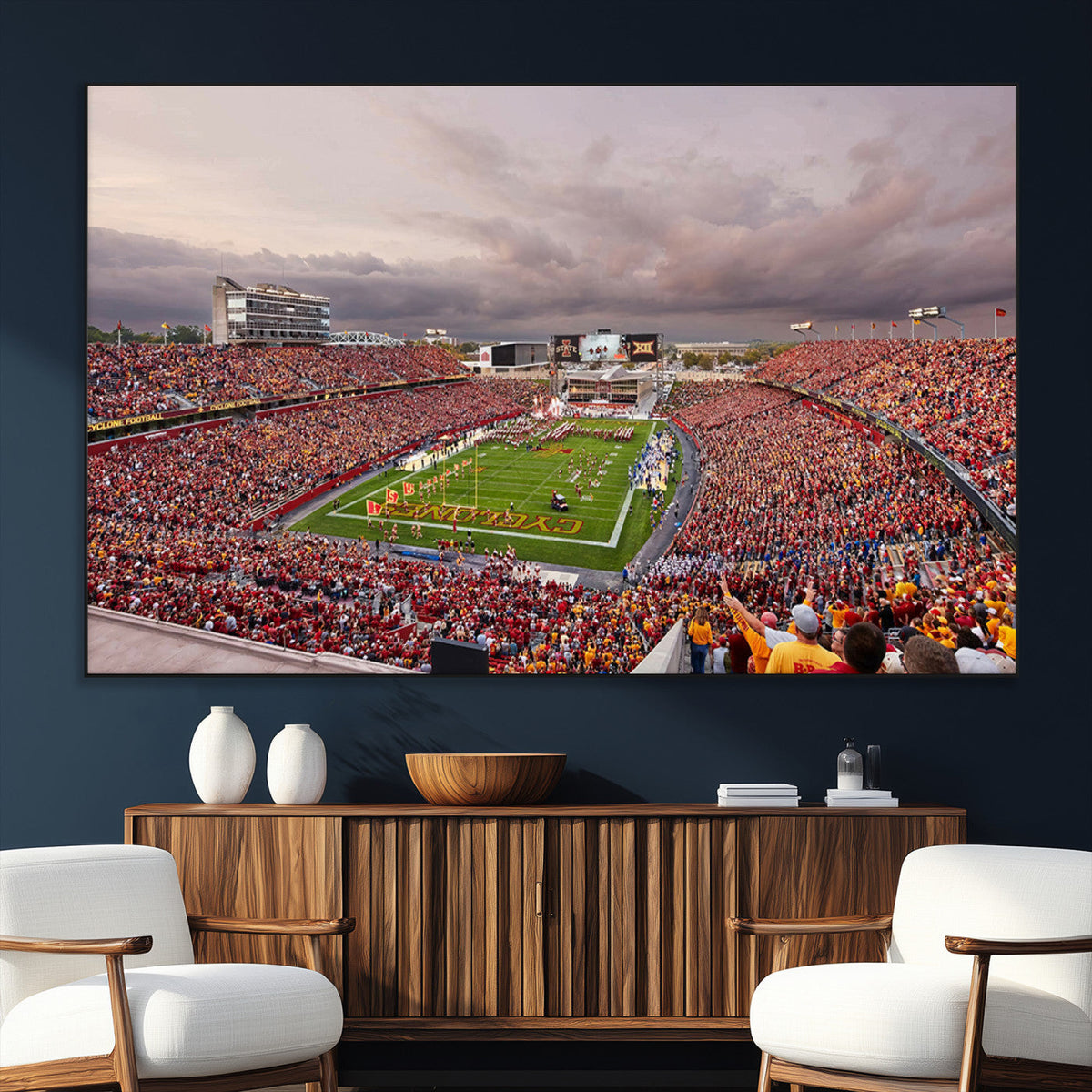 Iowa State University Cyclones Football Team Print - Ames