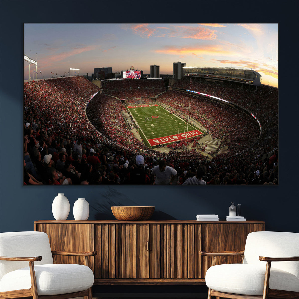 Ohio State University Buckeyes Football Team Print -