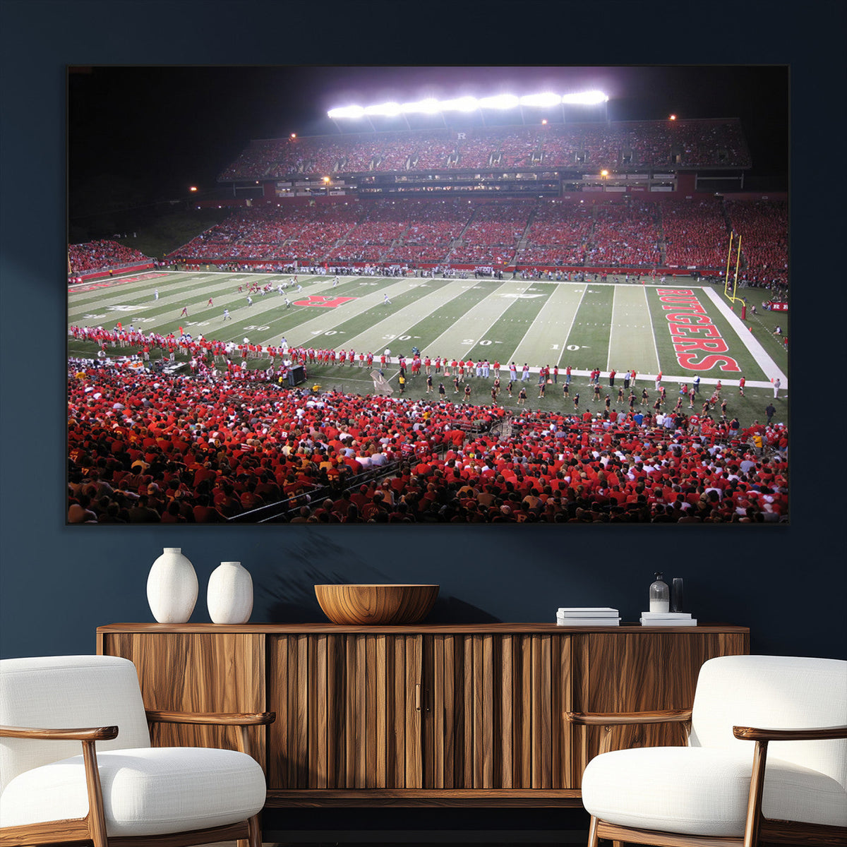 Rutgers University Scarlet Knights Football Team Print -