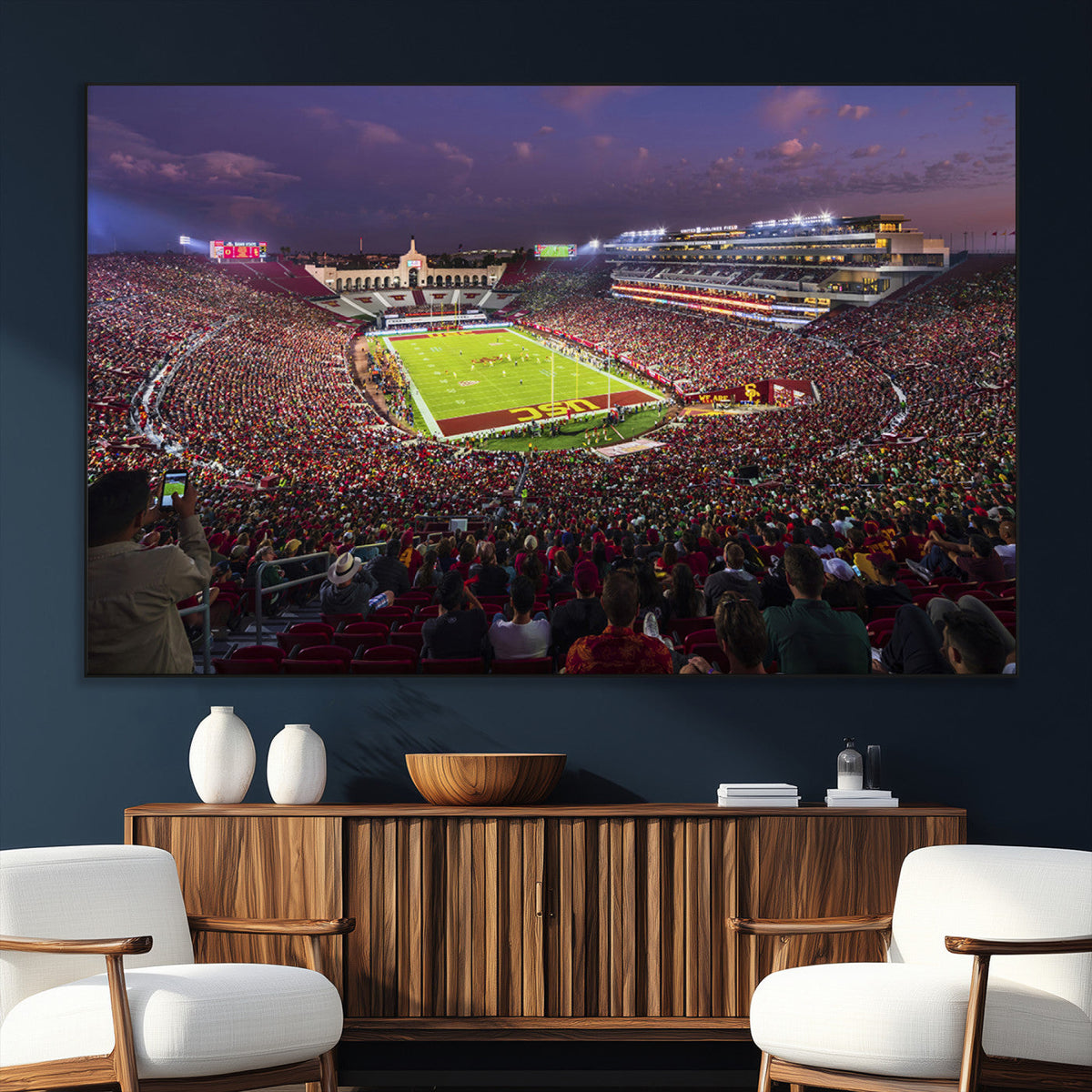 The University of Southern California USC Trojans Football