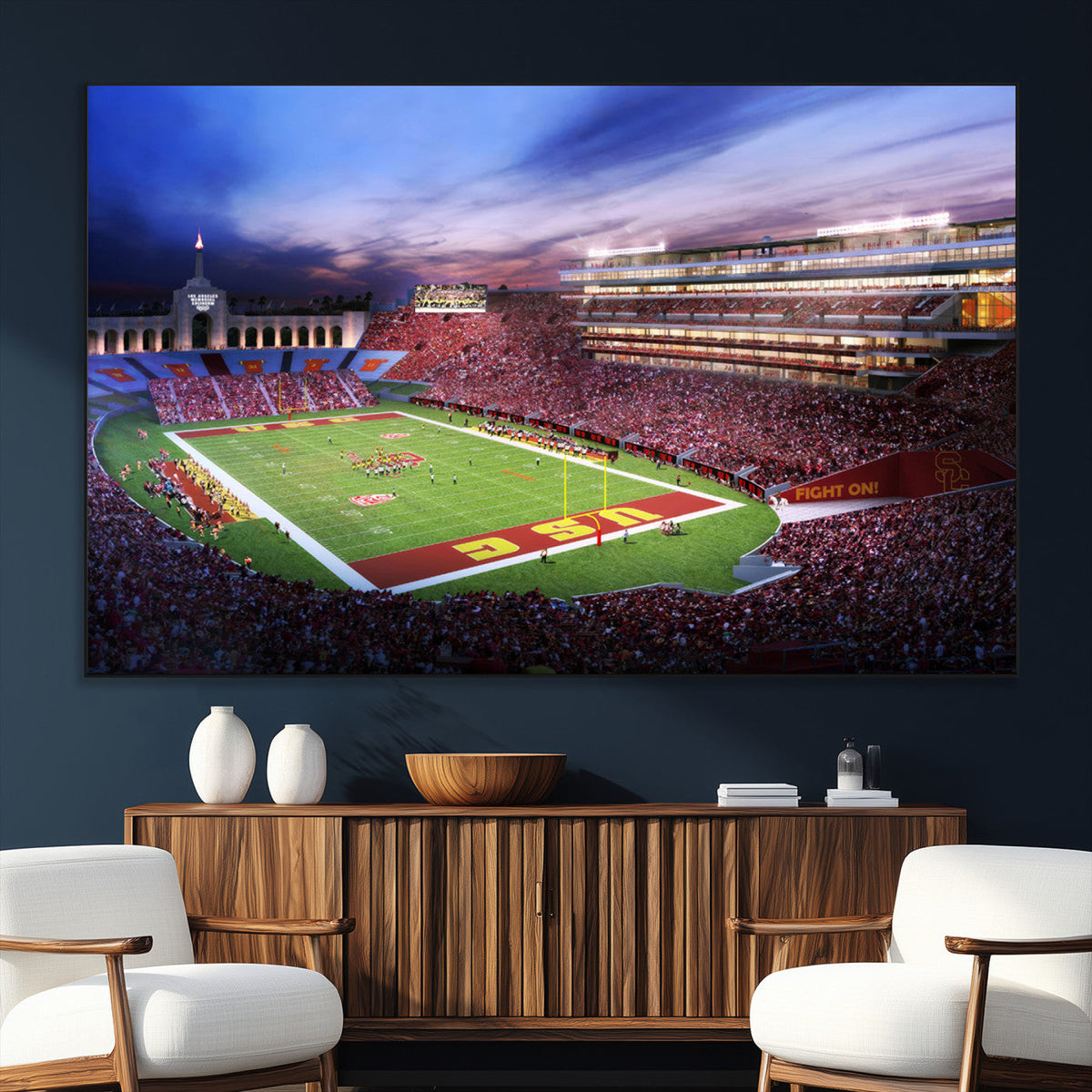 The University of Southern California USC Trojans Football