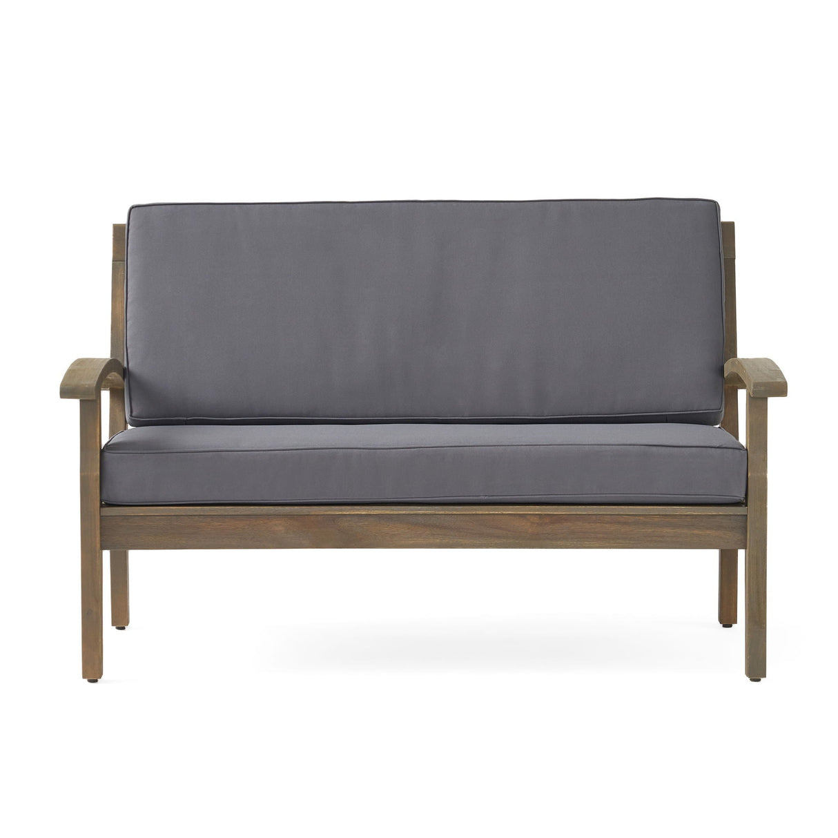 Outdoor Chat Set With Coffee Table And Loveseat