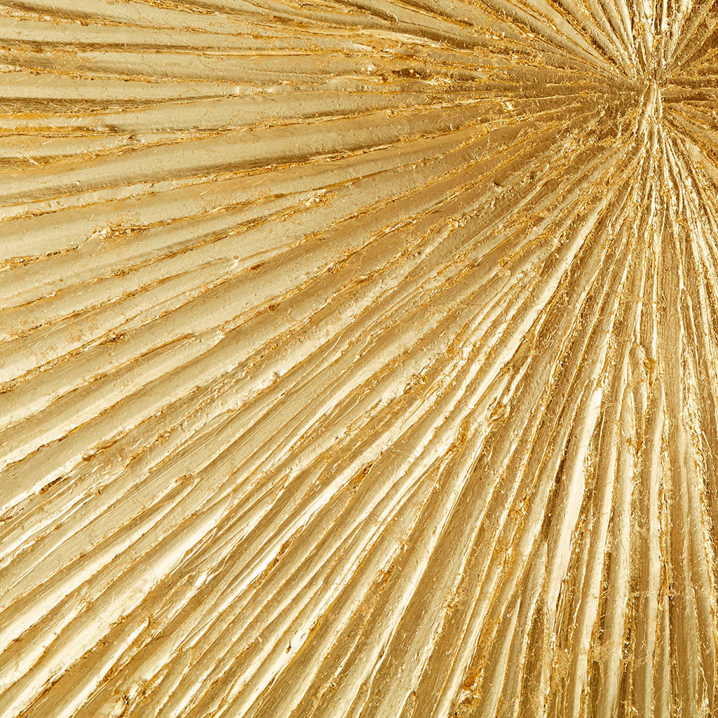The Solaris Éclat™ – Hand-Textured Gilded Burst Wall Sculpture