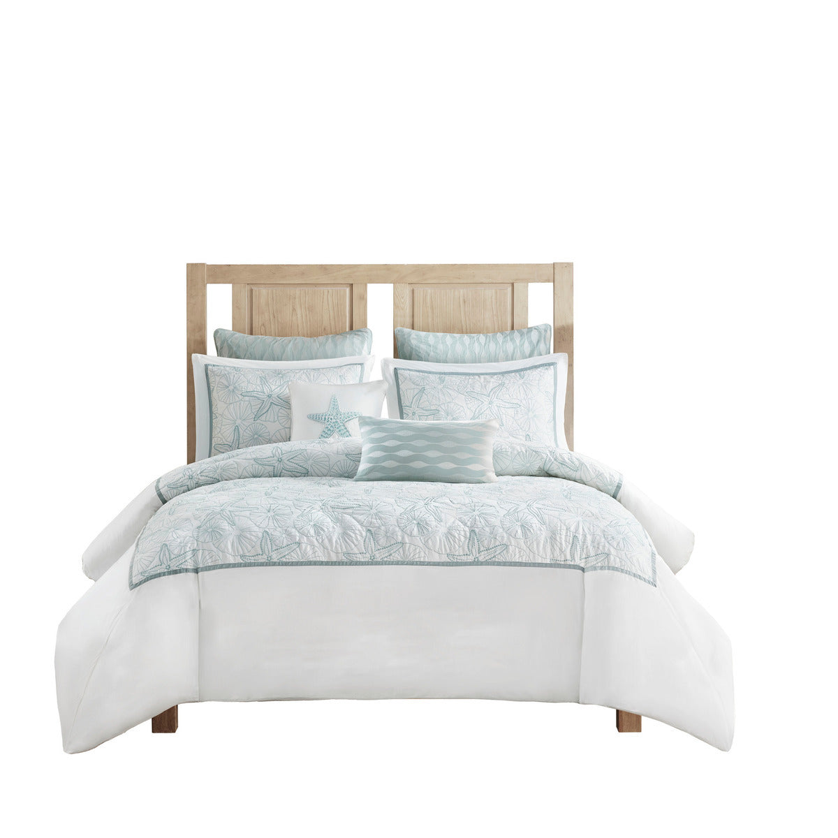 Duvet Cover Mini Set White Full/Queen