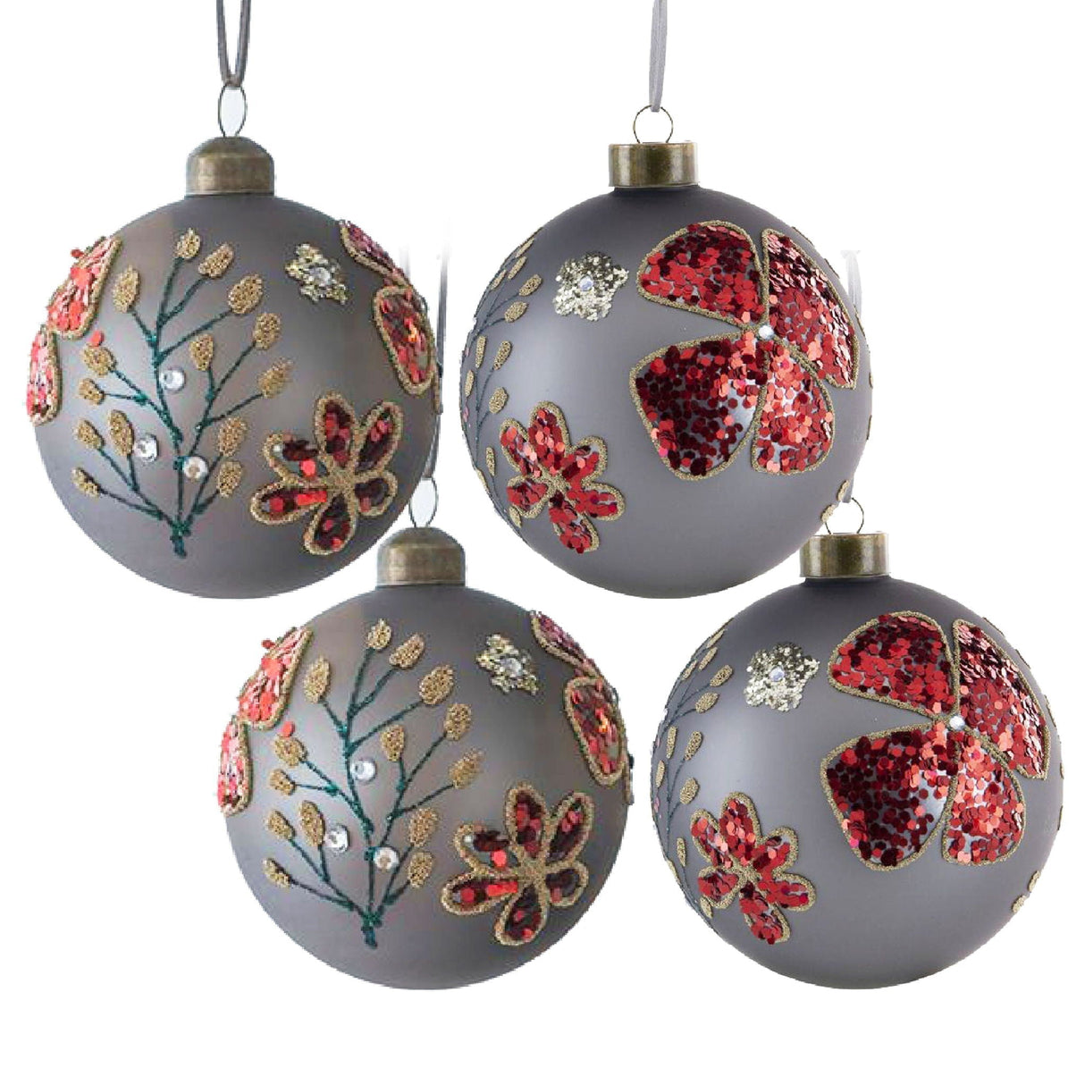 Glass Decorative Hanging Ball Christmas Tree Ornaments