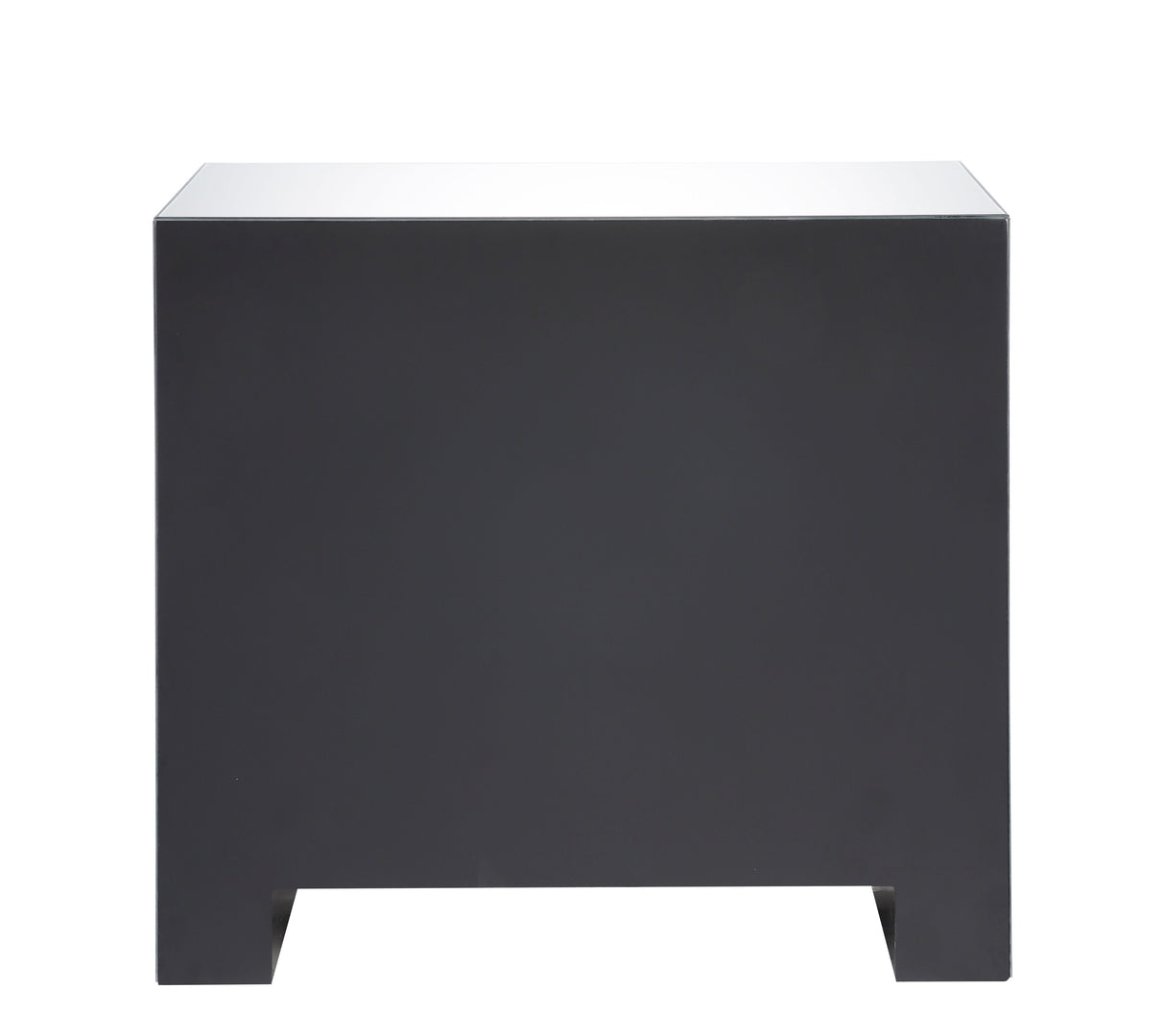 Sonia Mirrored & Faux Agate Console Cabinet (Assembled)