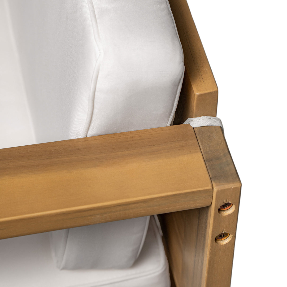 TREXM 7-Piece Patio Dining Table Set for 6,Outdoor Furniture Sets with 72.8'Rectangle Table,Patio Table and Chairs Set with Removable Cushions for Backyard,Garden,Poolside(Light Teak+Beige Cushion)