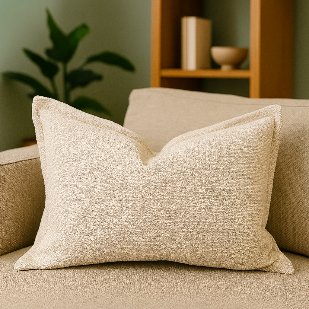 Homey Cozy Soft Pillow in Ivory