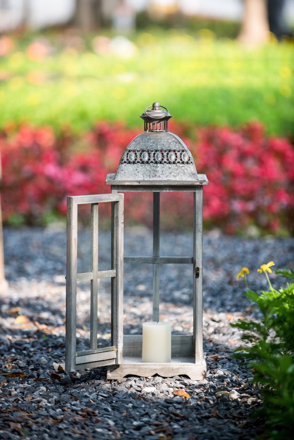 Wooden Candle Lantern Decorative, Hurricane Lantern Holder