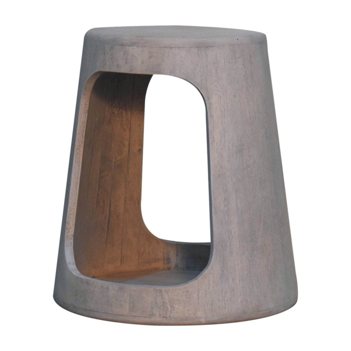 Open Side Table - Gray Ash
