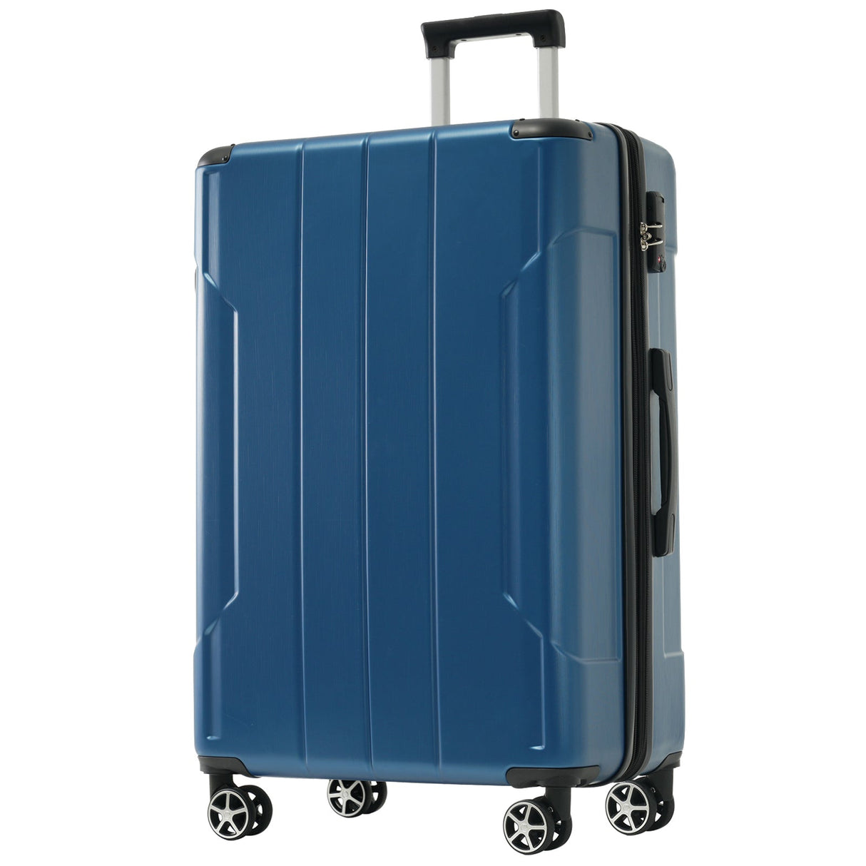 Hardshell Luggage Sets 6 Piece Suitcase Set Blue
