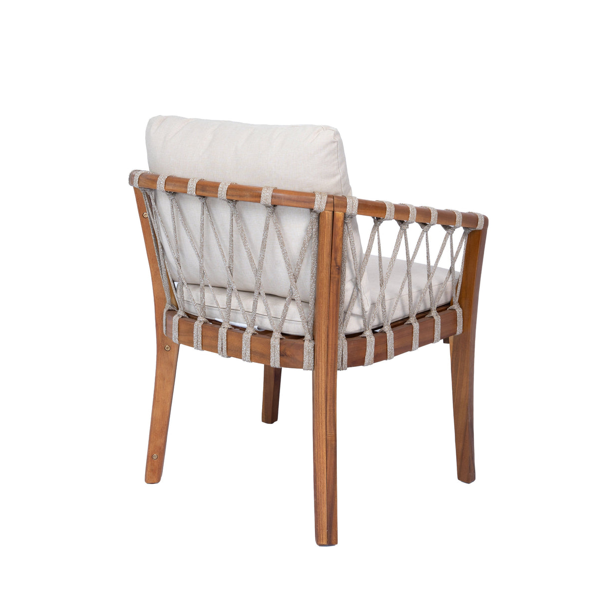 7 Pieces Acacia Wood Outdoor Dining Set