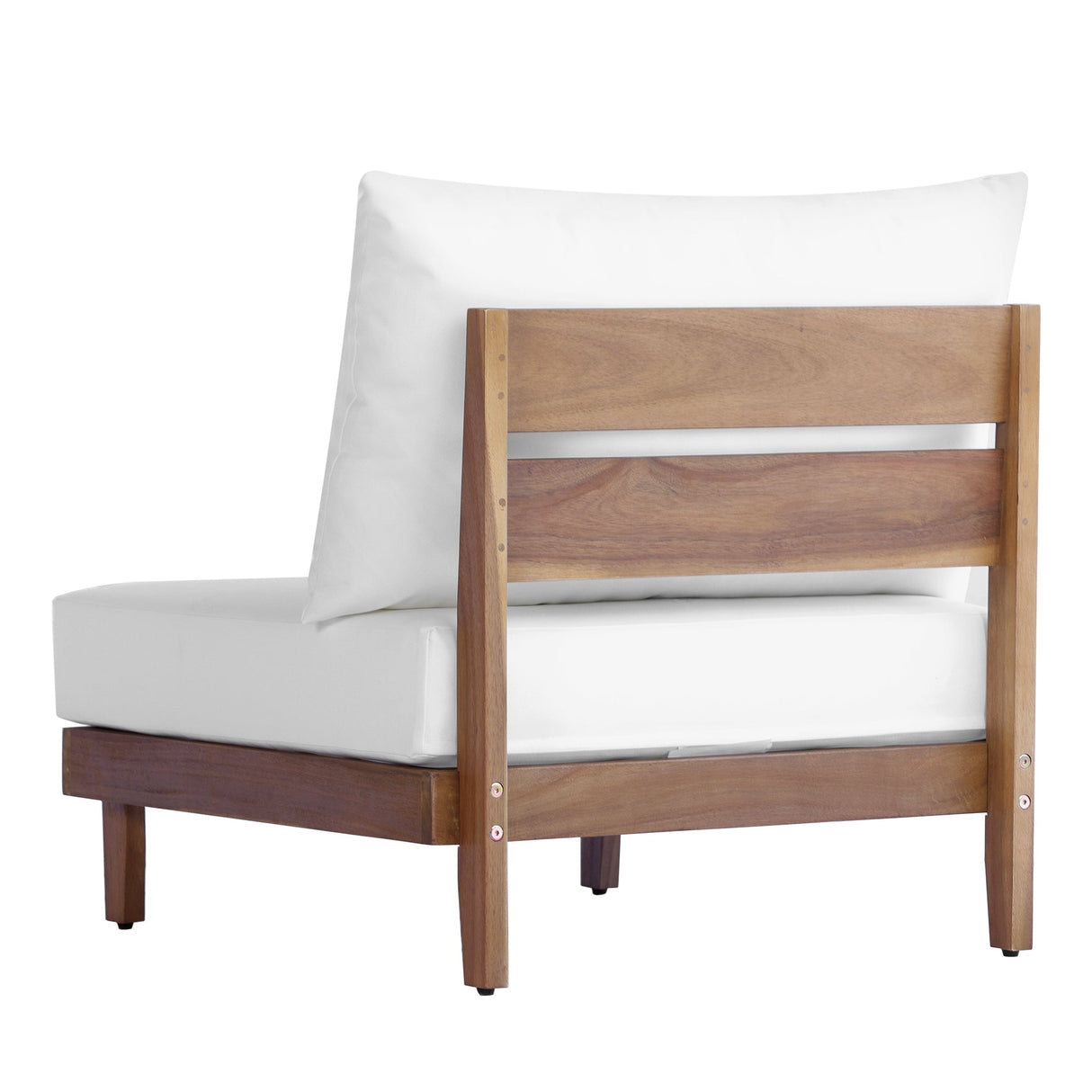 TOPMAX 8-Piece Acacia Wood Outdoor Patio Sofa Set