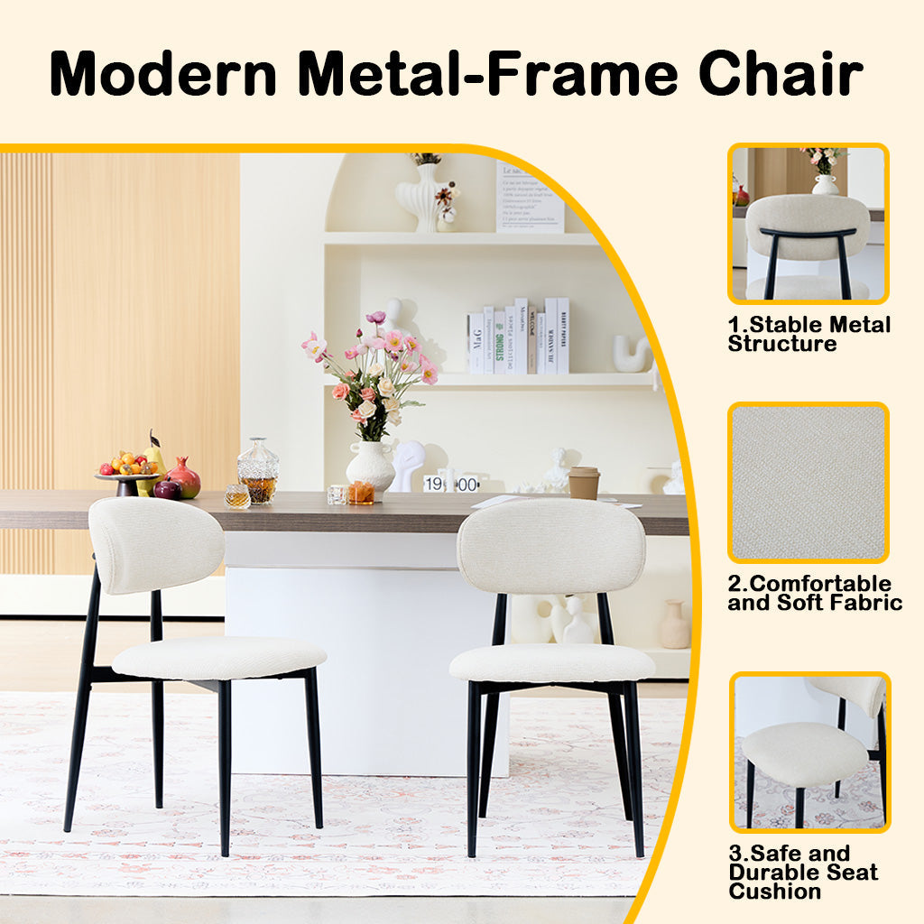 Fabric Dining Chairs, Upholstered Side Chairs