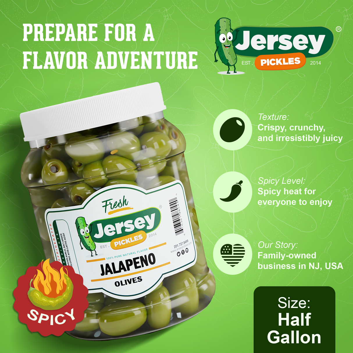 Jalapeno Stuffed Olives