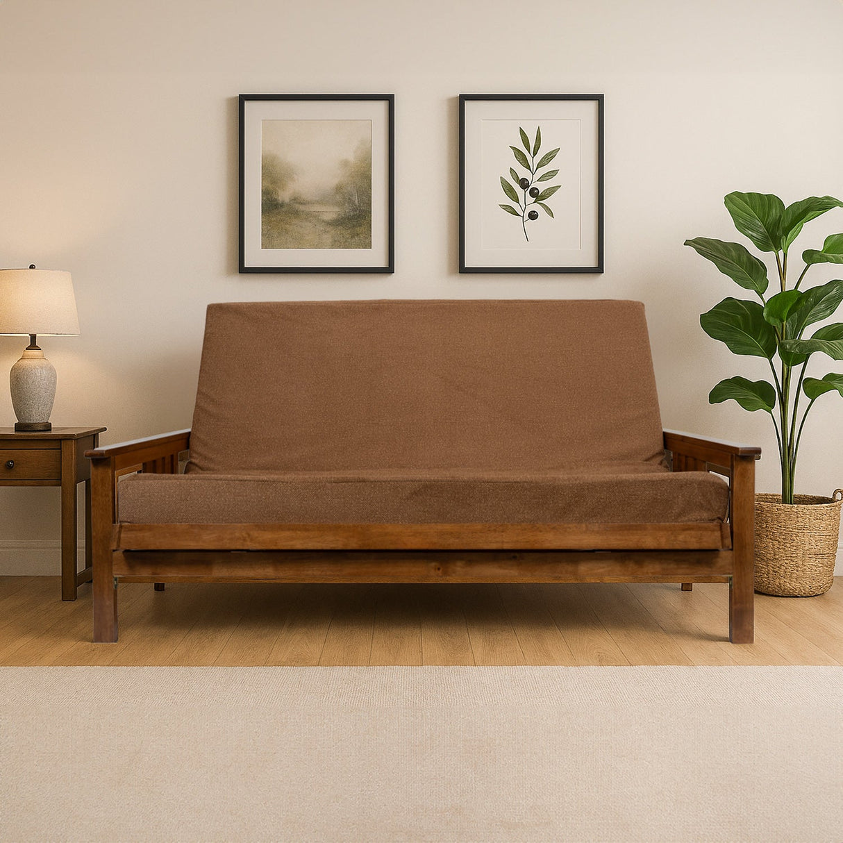 Memory Foam Infused Futon Mattress Full Size