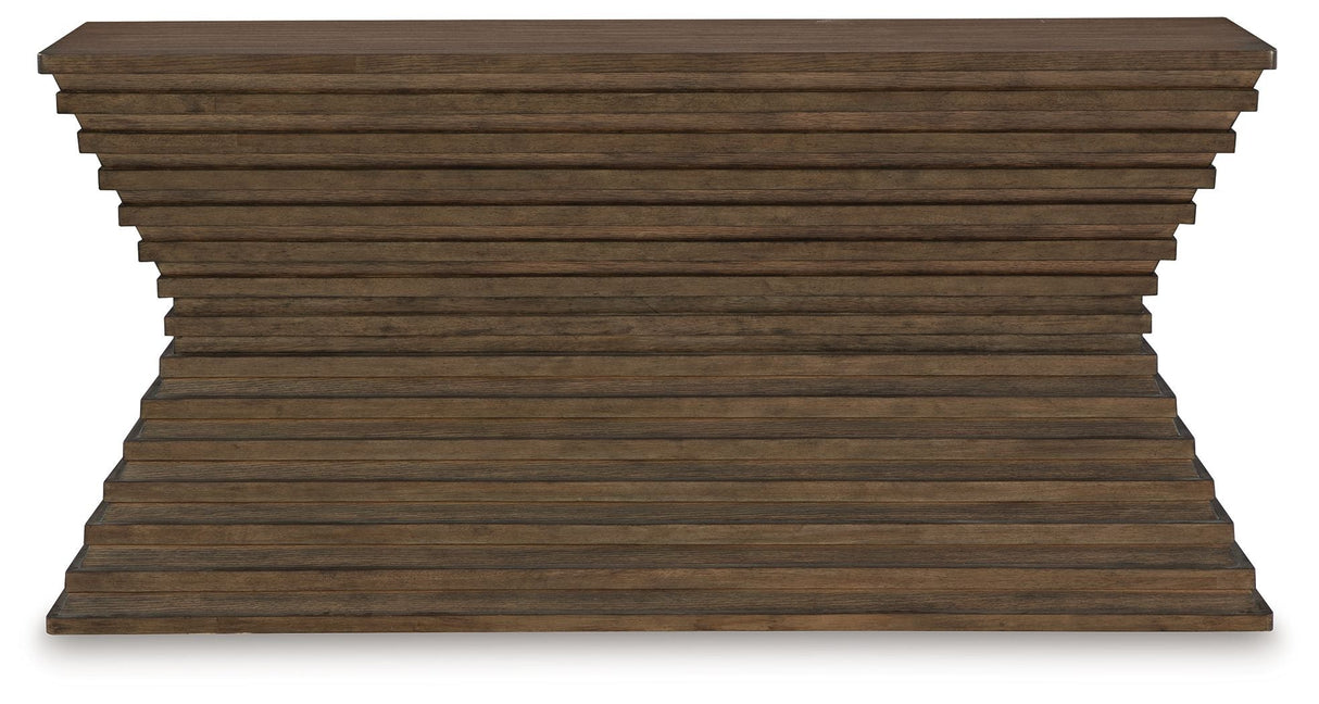 Hannodream - Sofa Table - Warm Brown