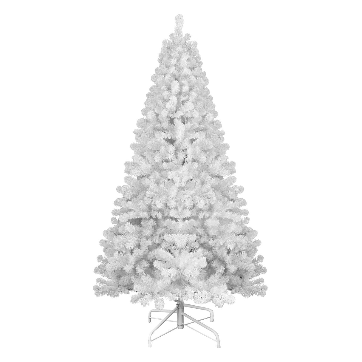 The 4-Foot Pre-Lit Modern White Christmas Tree