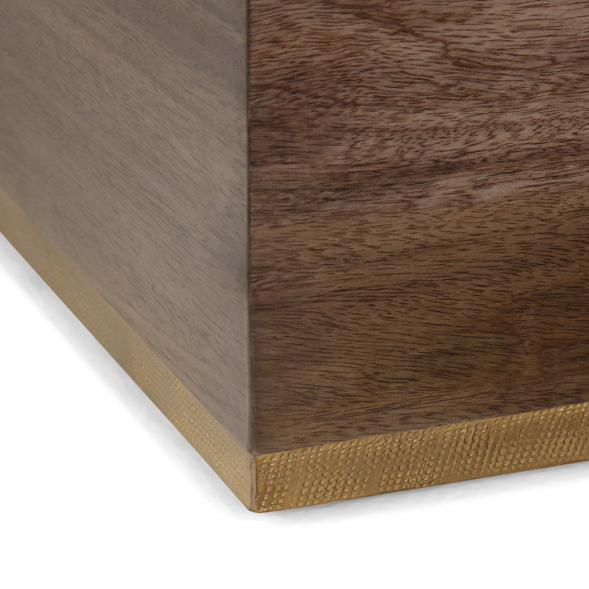 Abba Square Coffee Table - Dark Brown