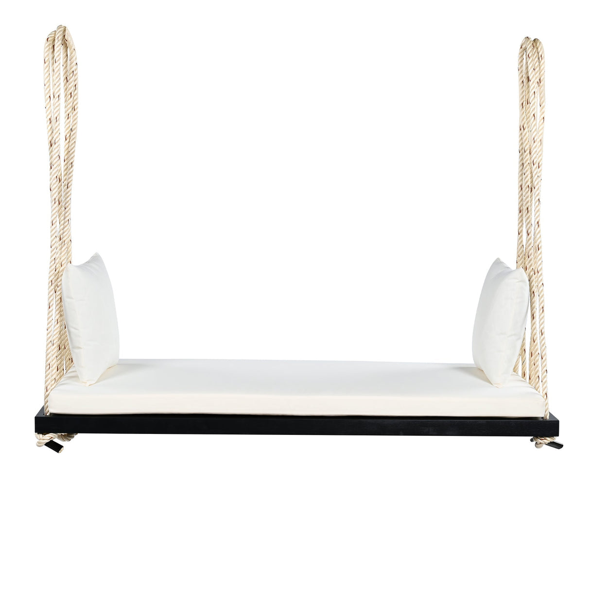 Patio Wooden Swing Chair Hanging Porch Swing Bench