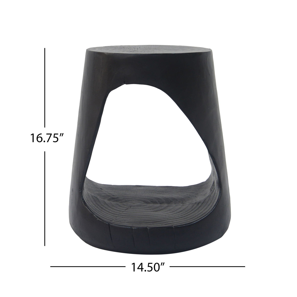 Hollow Side Table, Durable and Weather Resistant