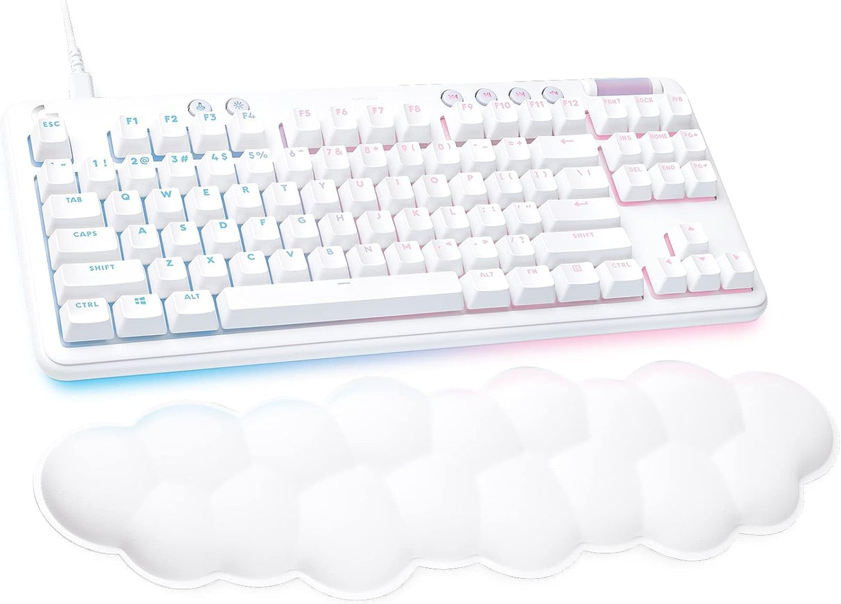 Refurbished - G713 Gaming Keyboard-OFF WHITE-US-USB-TACTILE 920-010413