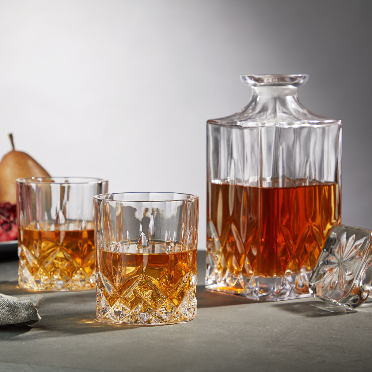 Admiral™-3-Piece-Decanter-&-Tumbler-Set-by-Viski®-Decanters