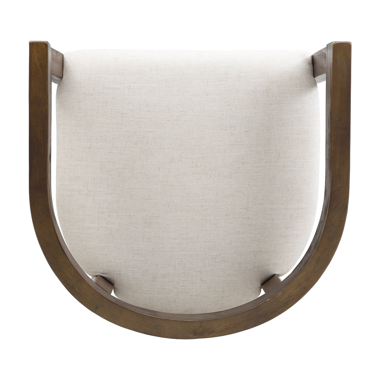 Modern Rubberwood Counter Stool Set with Upholstered Seats