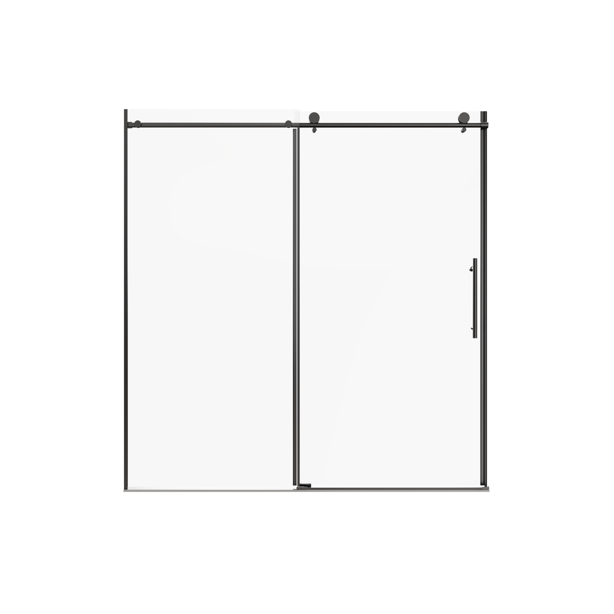 Frameless Single Sliding Shower Door