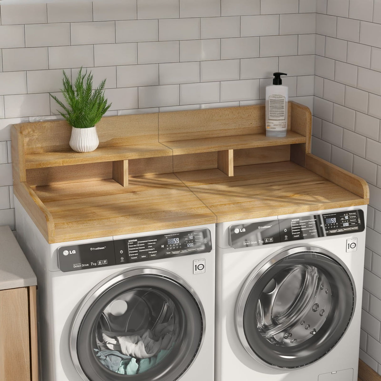 Washer Dryer Countertop with Non-Slip Pads