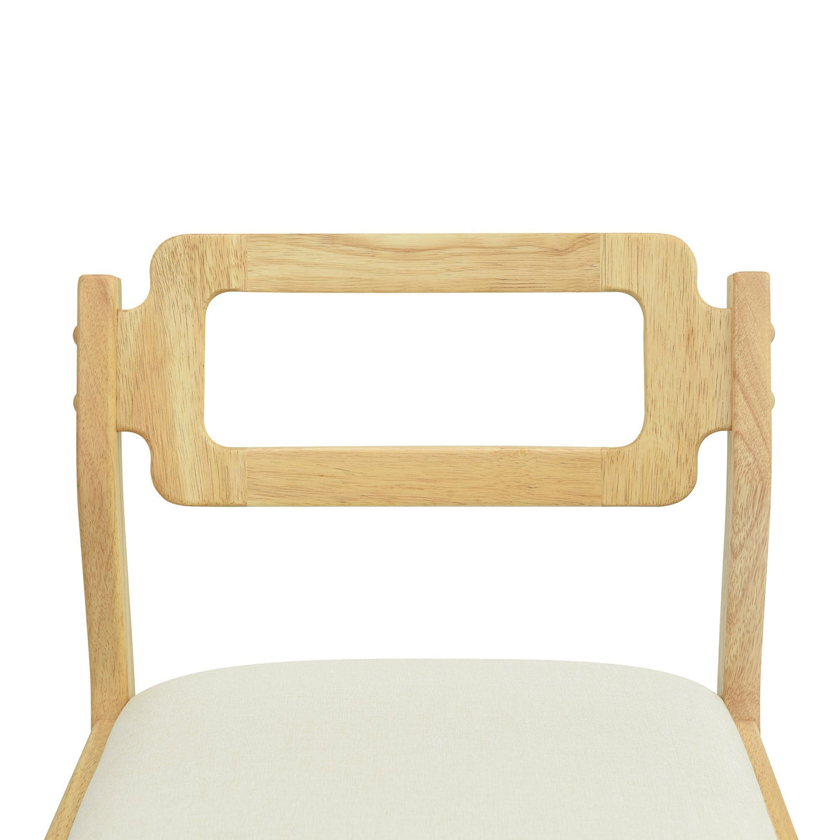 TOPMAX Modern 5-Piece Extendable Wood Dining Table Set