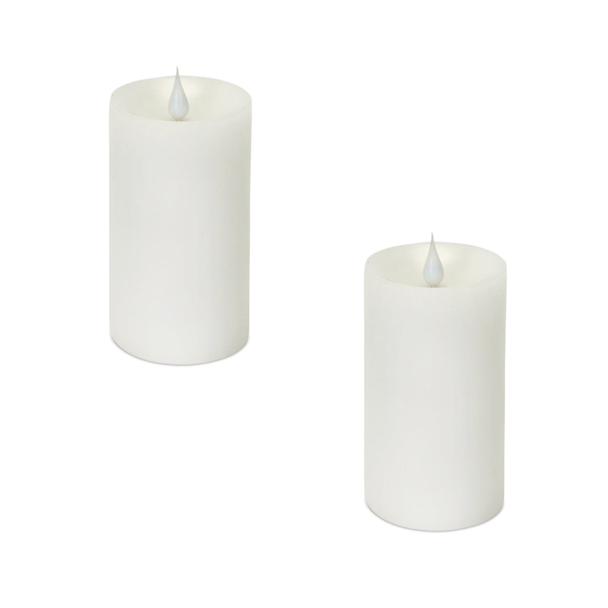 Simplux-Designer-LED-Candle-with-Moving-Flame-and-Remote-(Set-of-2)-Candles