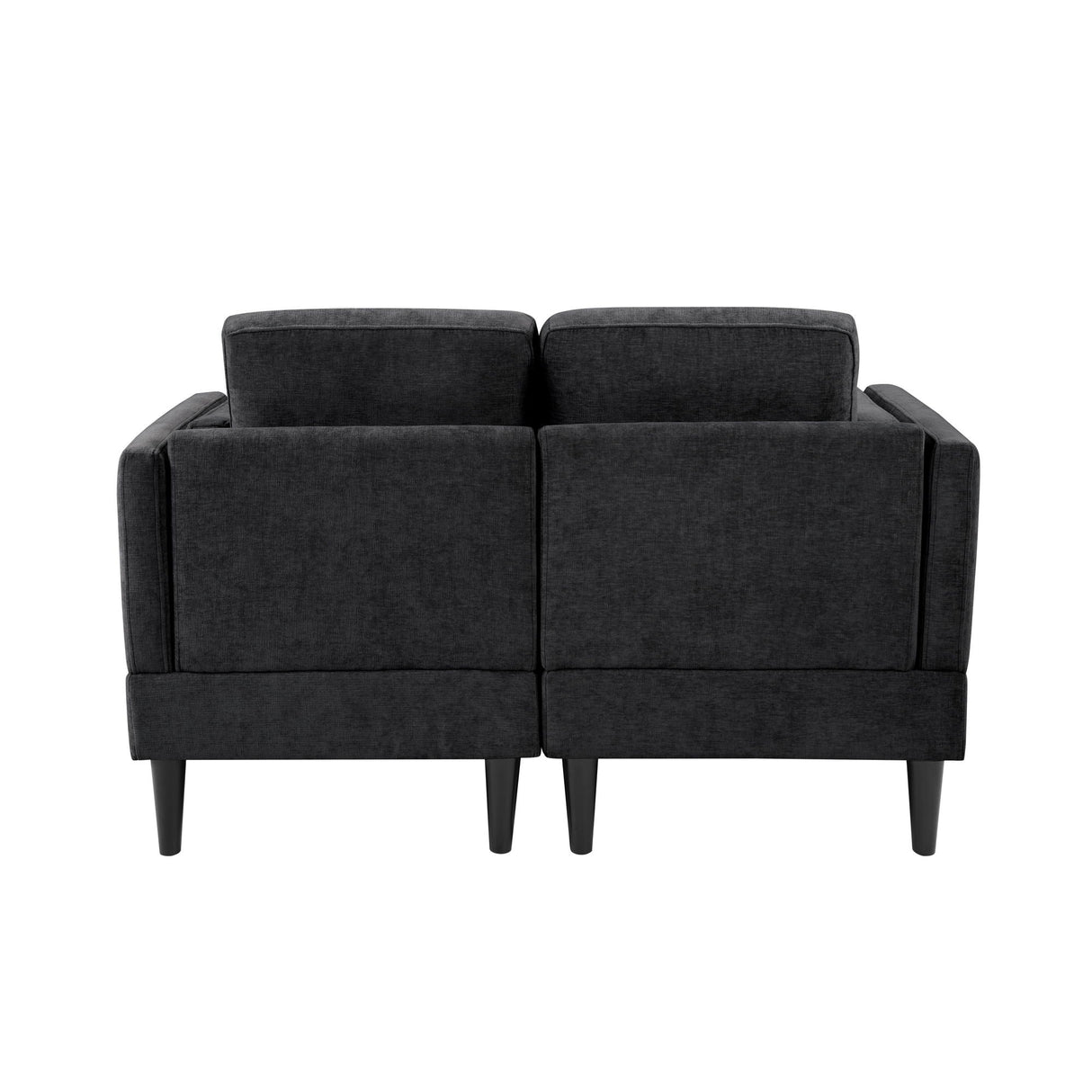 Chaise Lounge Sofa Bed With Dual Layer Armrests For Living Room