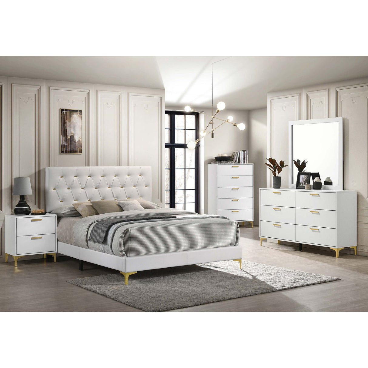 James - Panel Bed