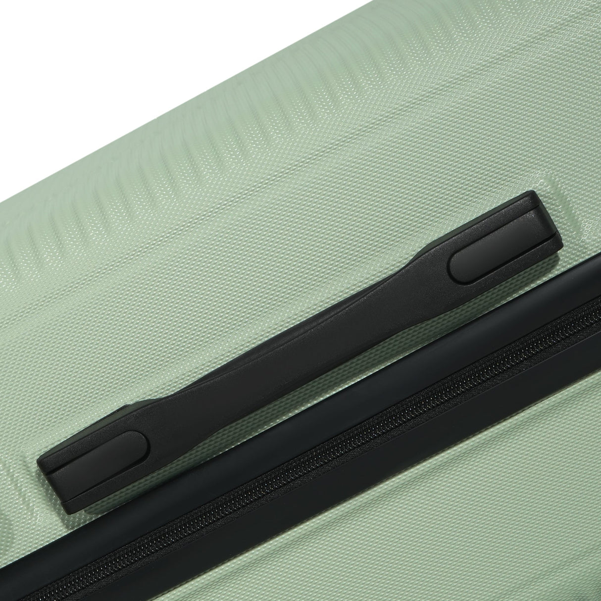 7-Piece ABS Lightweight & Durable Luggage Set in Green