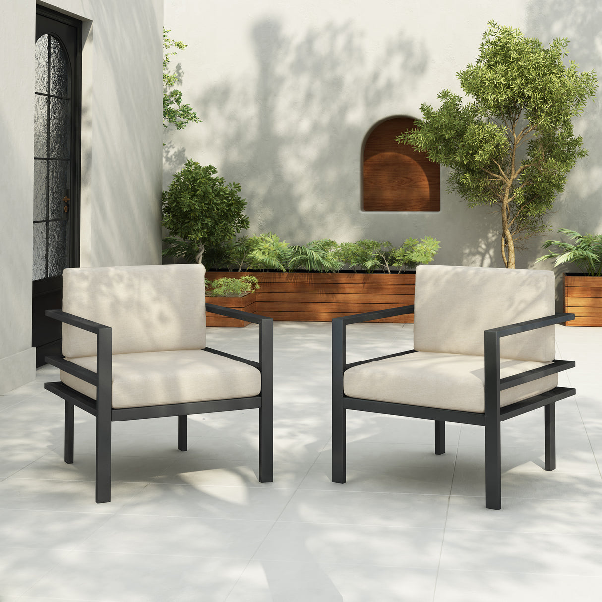 Contemporary-Aluminum-Outdoor-Lounge-Chairs--Set-of-2-Outdoor-Chairs