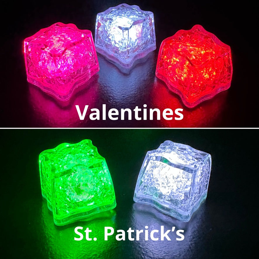 REVO White LED Light Up Ice Cube™ | 12 Pk