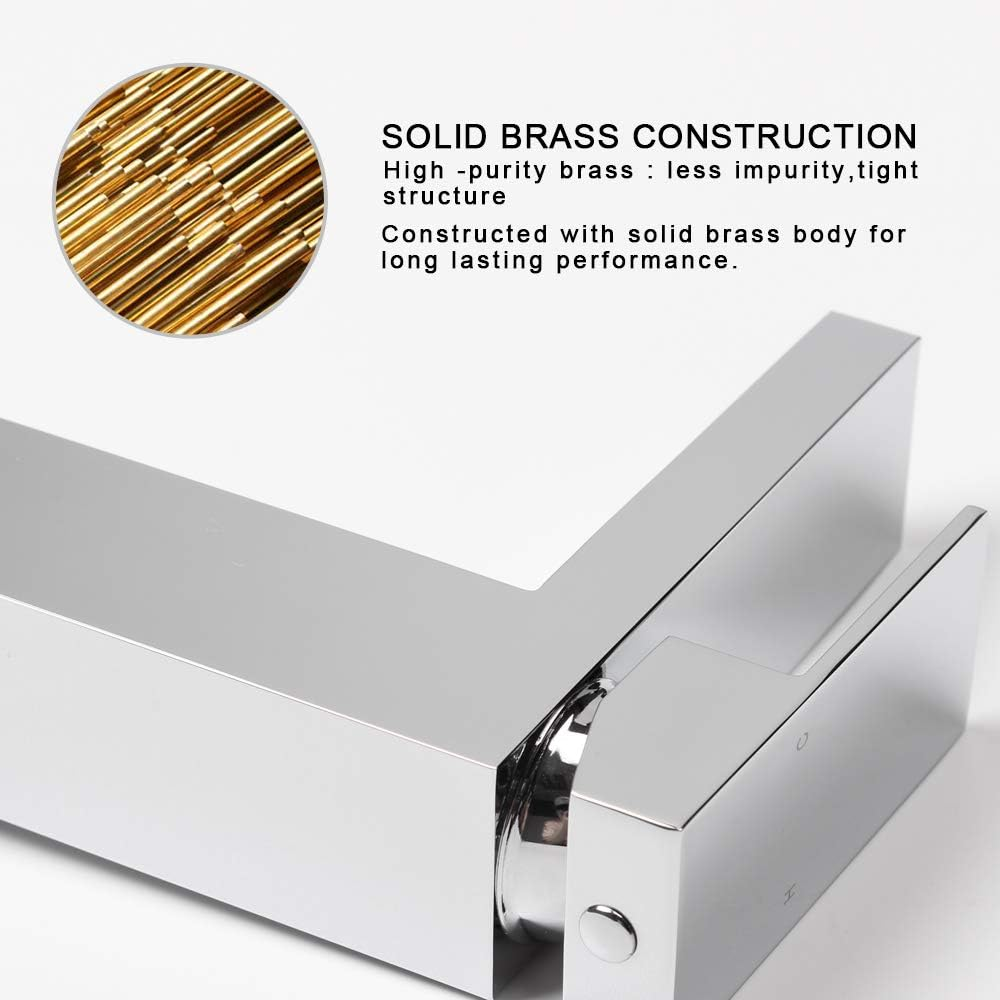 Modern Chrome Bathroom Sink Faucet