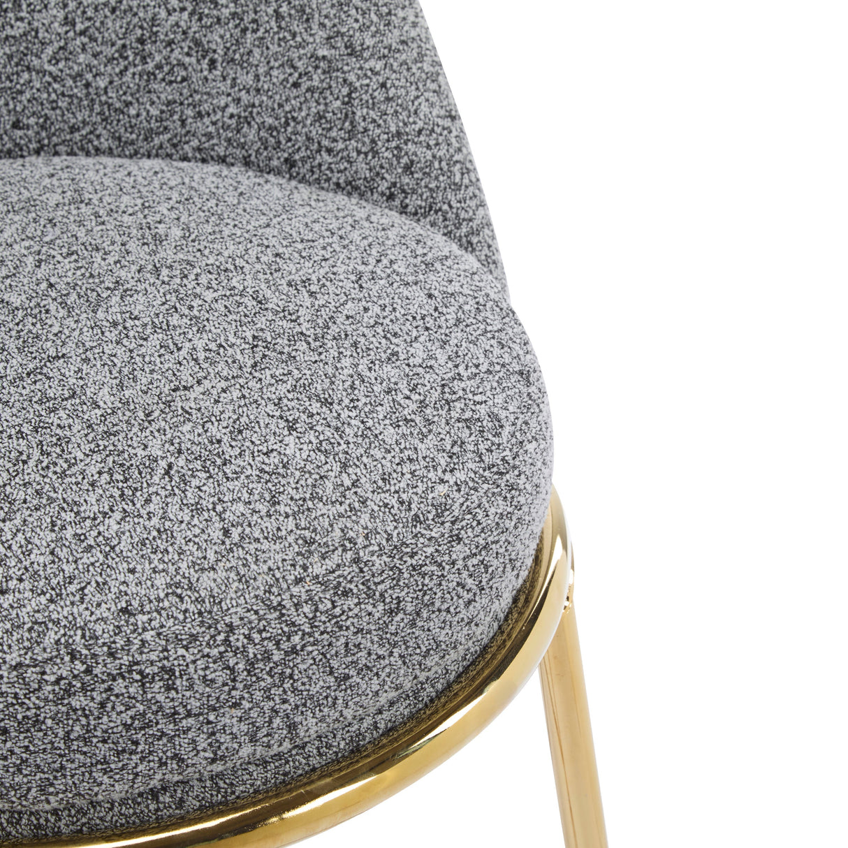 Celano Indoor Metal Upholstered Barstool - Set of 2