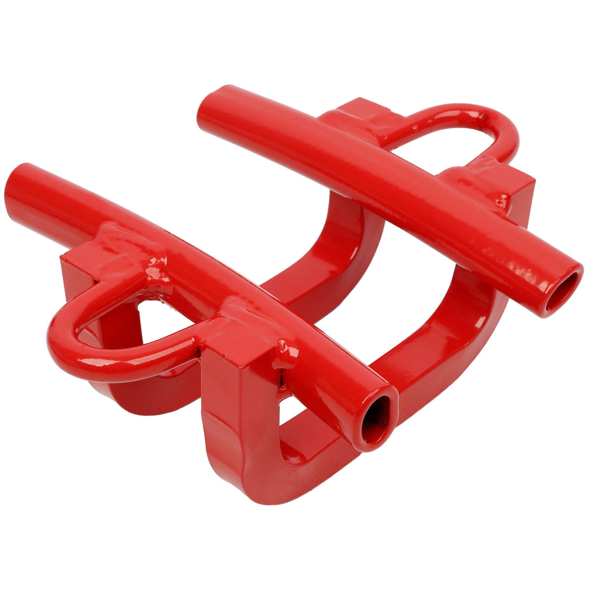Universal 6" Quarter Puller Auto Body Repair Tool with Ergonomic Steel Handle - Red