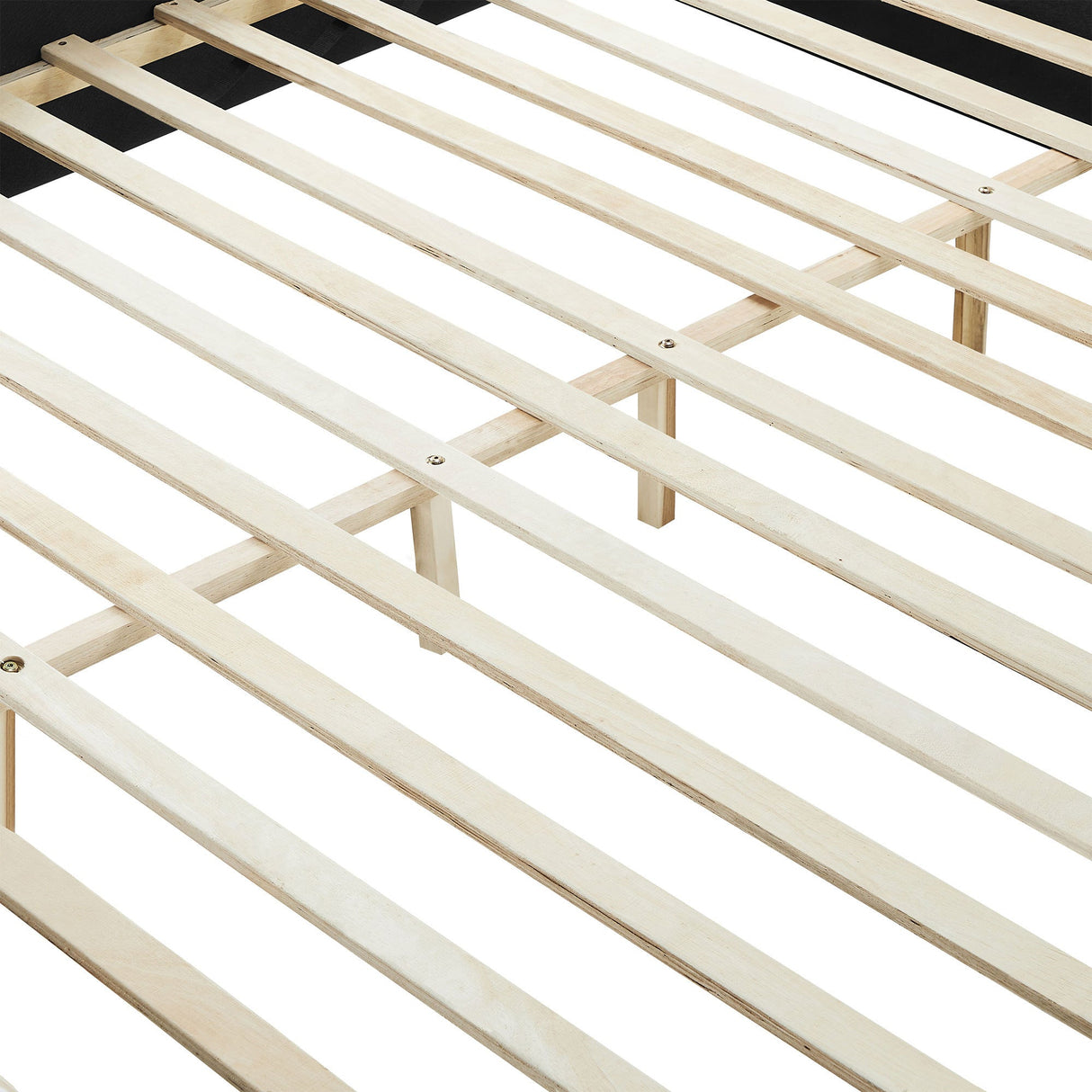 Corduroy Upholstered Wingback Bed Frame