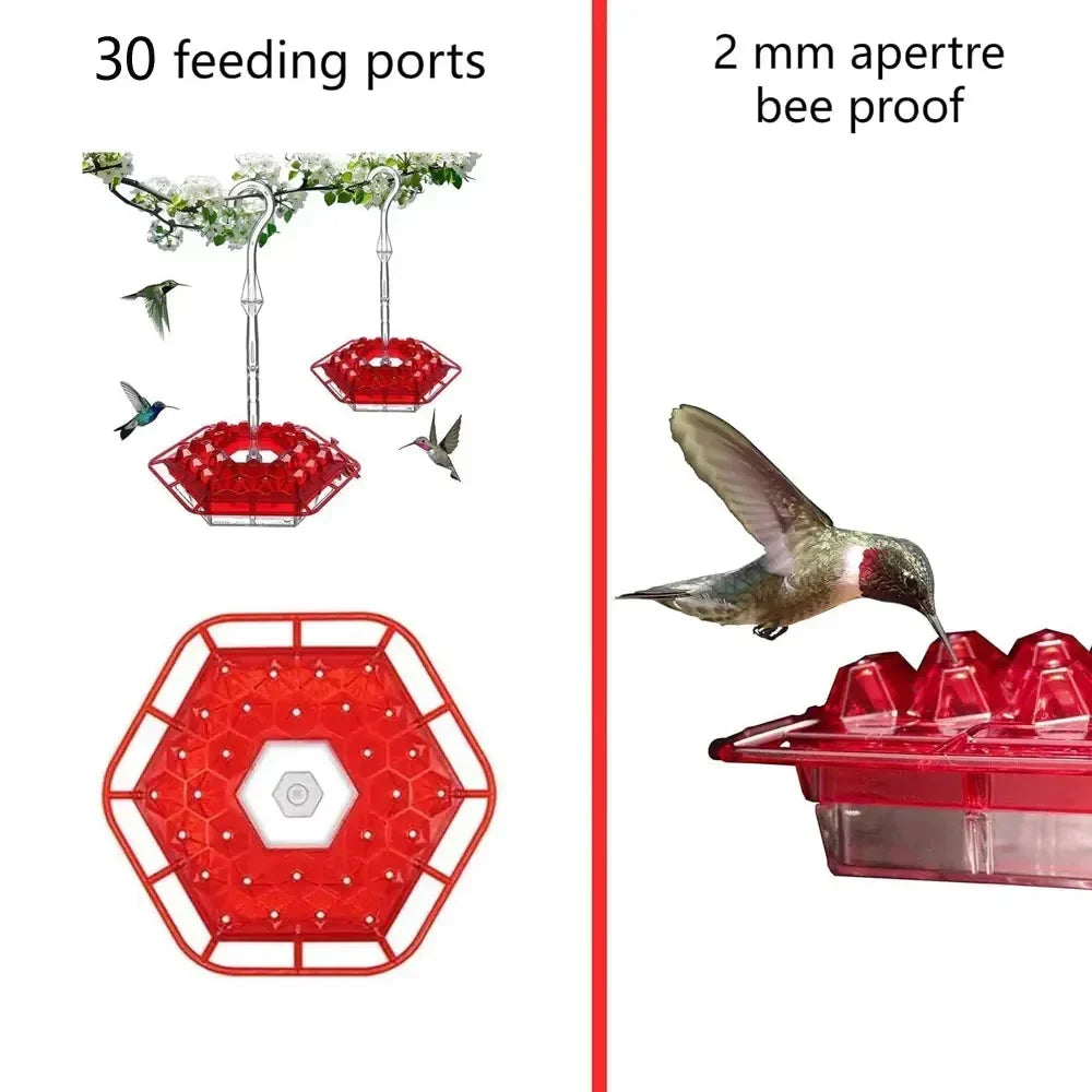 Ant Proof Hummingbird Feeder Outdoor Hanging Perch