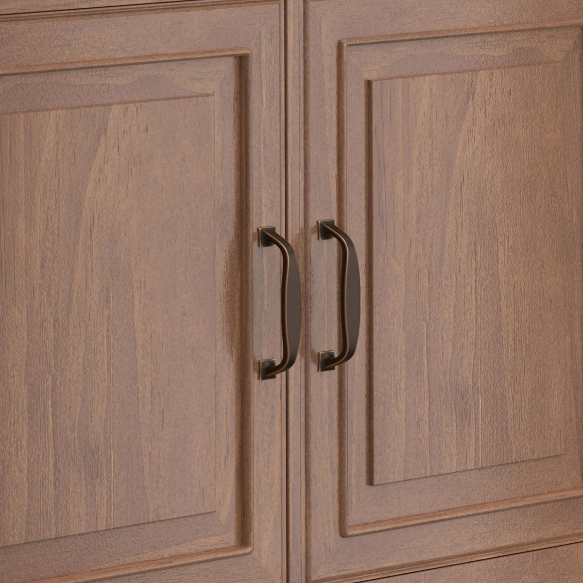 Entryway Storage Cabinet with Adjustable Shelves - Multiple Colors