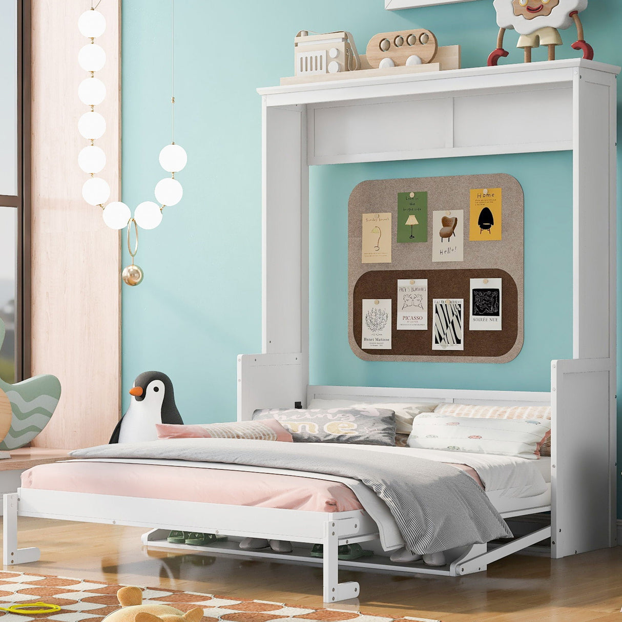 Murphy Bed With Shelf