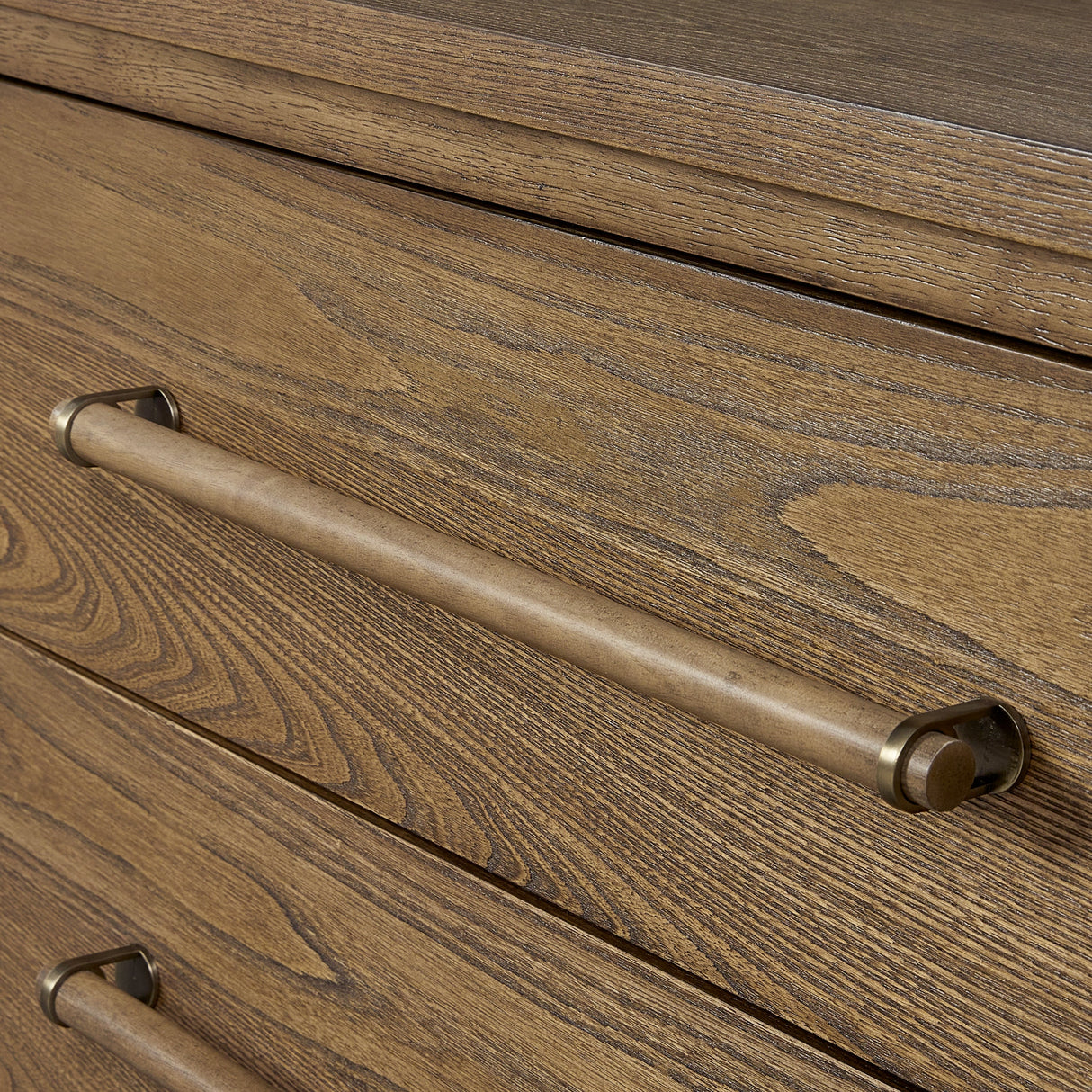 Sideboard with USB Charging Ports, 2 Drawers and 2 Doors