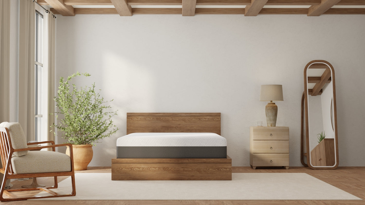 Omne Fria 12"  Memory Foam Soft Mattress  with Cooling Cover