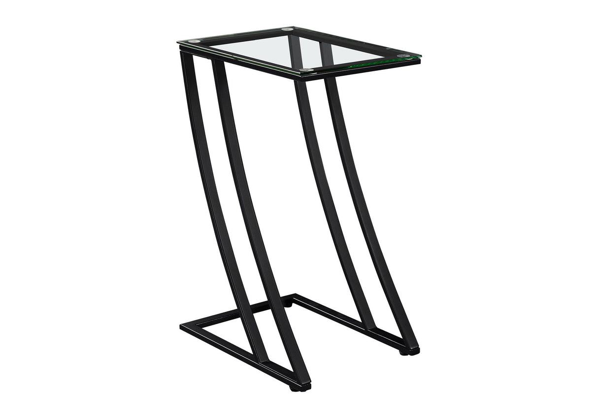 Accent Table C-Shaped with Sturdy Construction