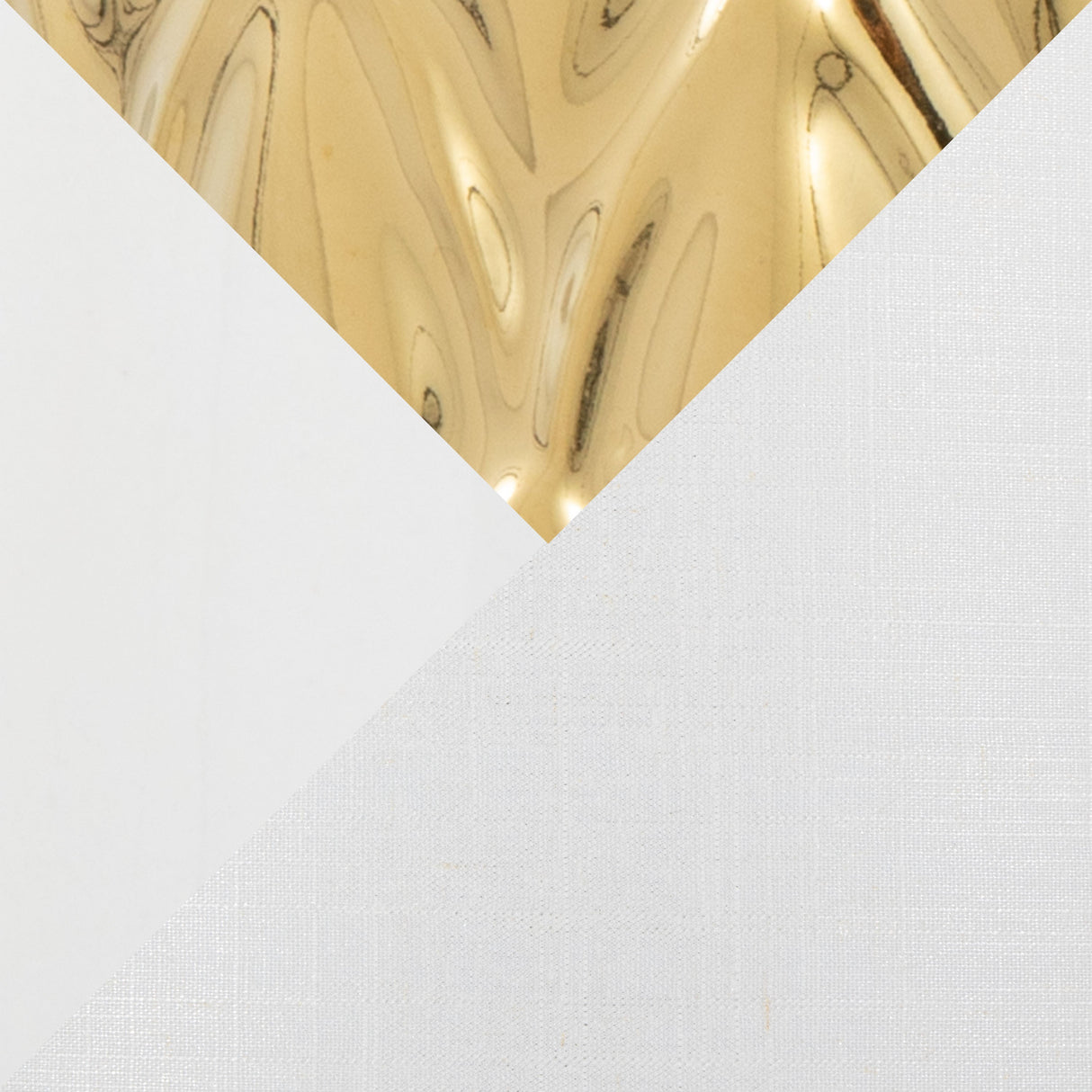 Penelope 22' Contemporary Ceramic Table Lamp with White & Gold Ceramic Body and White Shade