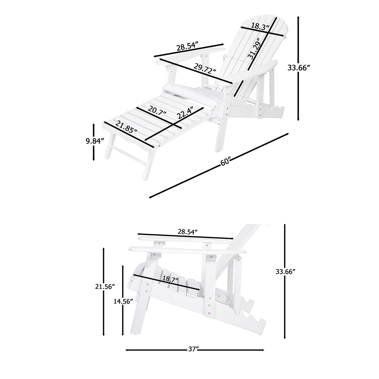 Malibu Adirondack Chair