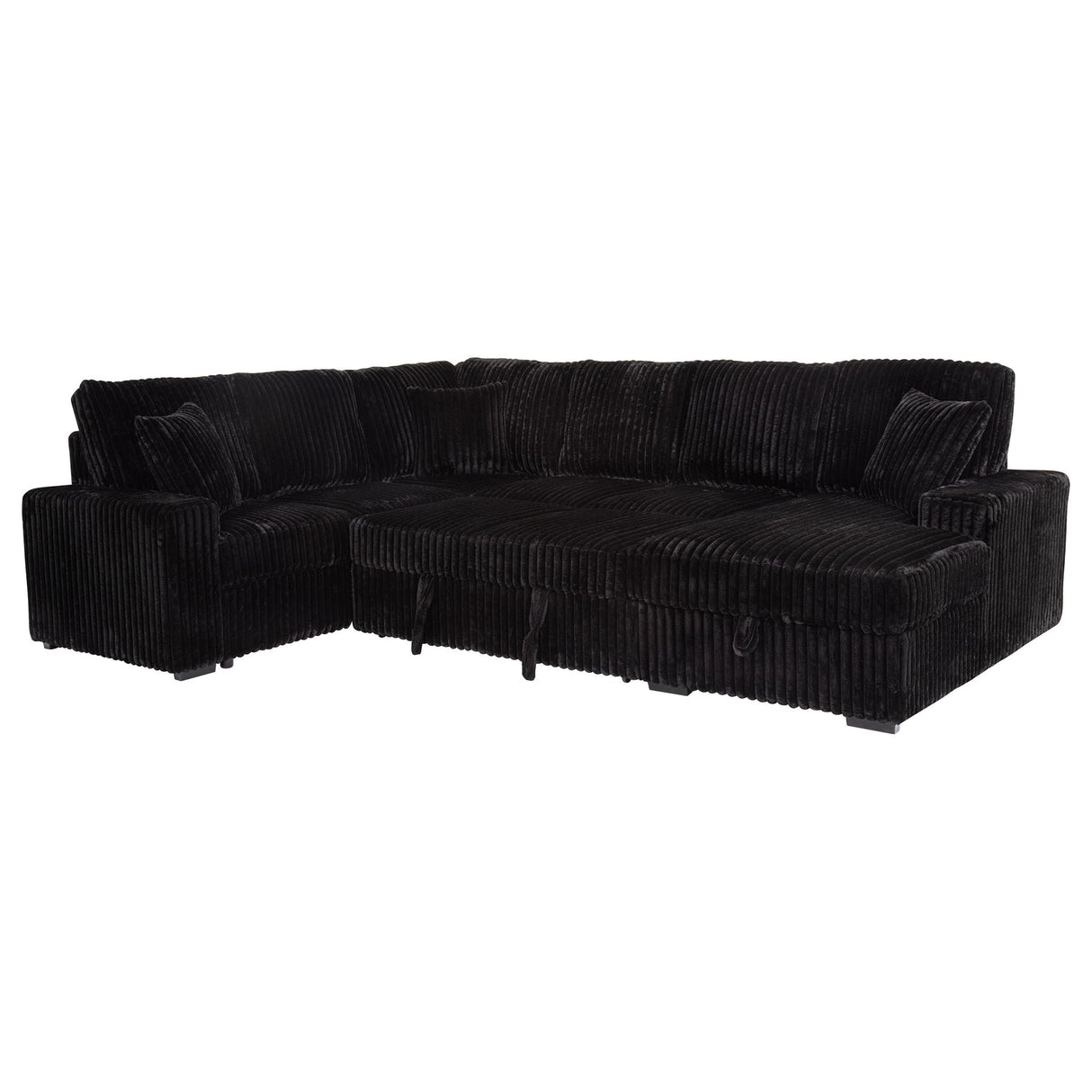 Thurston - Storage Sectional Sofa With Pop Up Bed